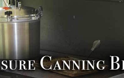 Pressure Canning Beans