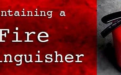 Maintaining a Fire Extinguisher