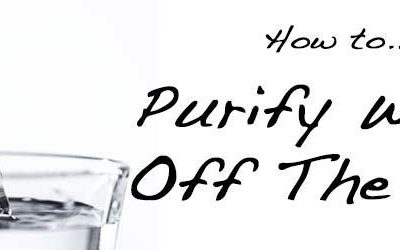How To Purify Water On Your Off Grid Homestead