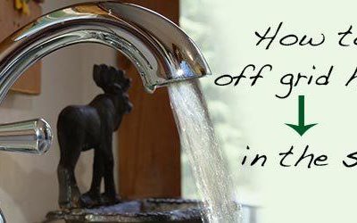 How To Make Off Grid Hot Water in the Summer