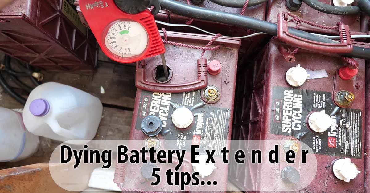 Dying Battery Extender Sustainable Preparedness